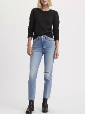 Levi's Light Blue Straight Leg Women's Jeans